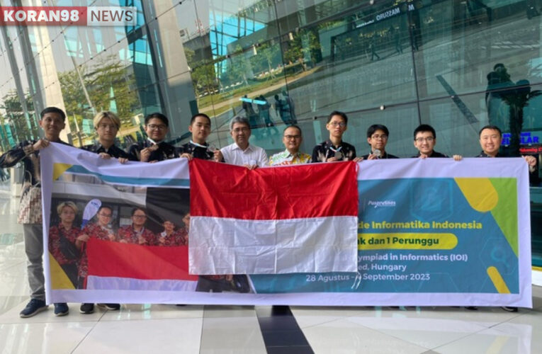 Tim Indonesia Meraih 4 Mendali Emas Dalam Ajang Olimpiade Informatika tingkat Internasional 2023 di Hungaria