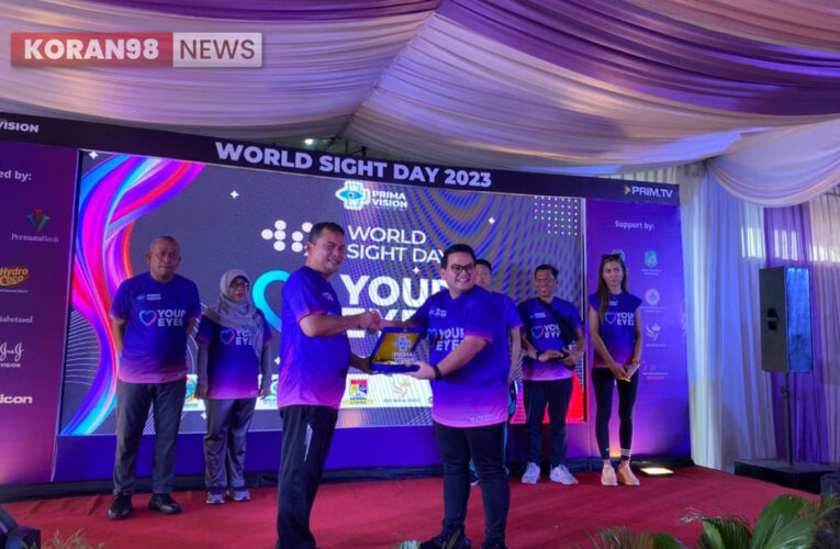 Prima Vision Peringati World Sight Day, Bantu 500 Warga Kurang Mampu